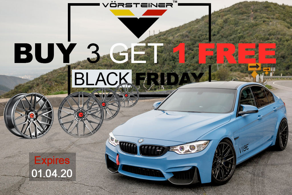 Biggest Vorsteiner Black Friday Sale: Buy 3 Get 1 Wheel Free