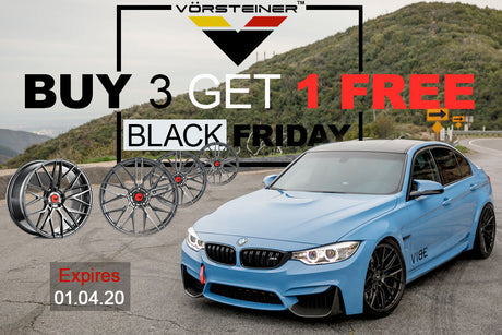 Biggest Vorsteiner Black Friday Sale: Buy 3 Get 1 Wheel Free