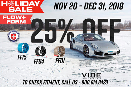 Black Friday Sale: Save 25% on HRE FLOW FORM FF01 FF04 FF15 Wheels