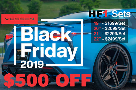 Vossen Black Friday Sale: Save $500 on all Vossen HF1 Wheels
