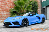 20/21" Stance SF10 Gloss Black 20x10 21x13 Wheels Rims Chevrolet Corvette C8 Z06 ERay