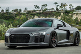 Vorsteiner VRS Aero Carbon Fiber Front Spoiler 2x2 Glossy Fits Audi R8 2017+