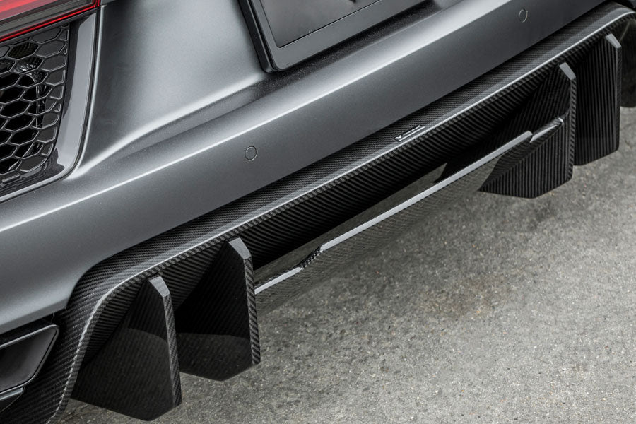 Vorsteiner VRS Aero Carbon Fiber 2x2 Rear Diffuser Fits Audi R8 2017+