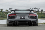 Vorsteiner VRS Aero Carbon Fiber 2x2 Rear Diffuser Fits Audi R8 2017+