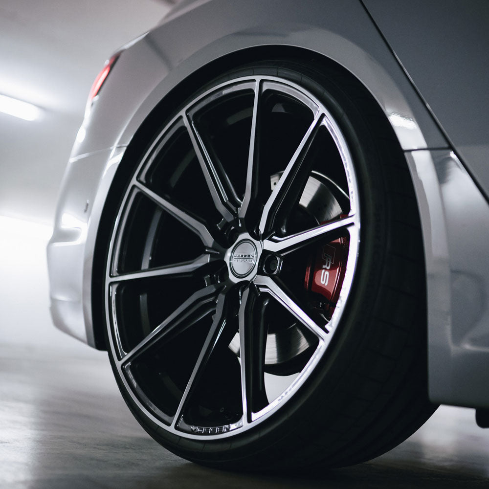 20" Vossen HF3 Black 20X8.5 20X10 1294 Concave Wheels Rims Fits BMW  G11 740 750