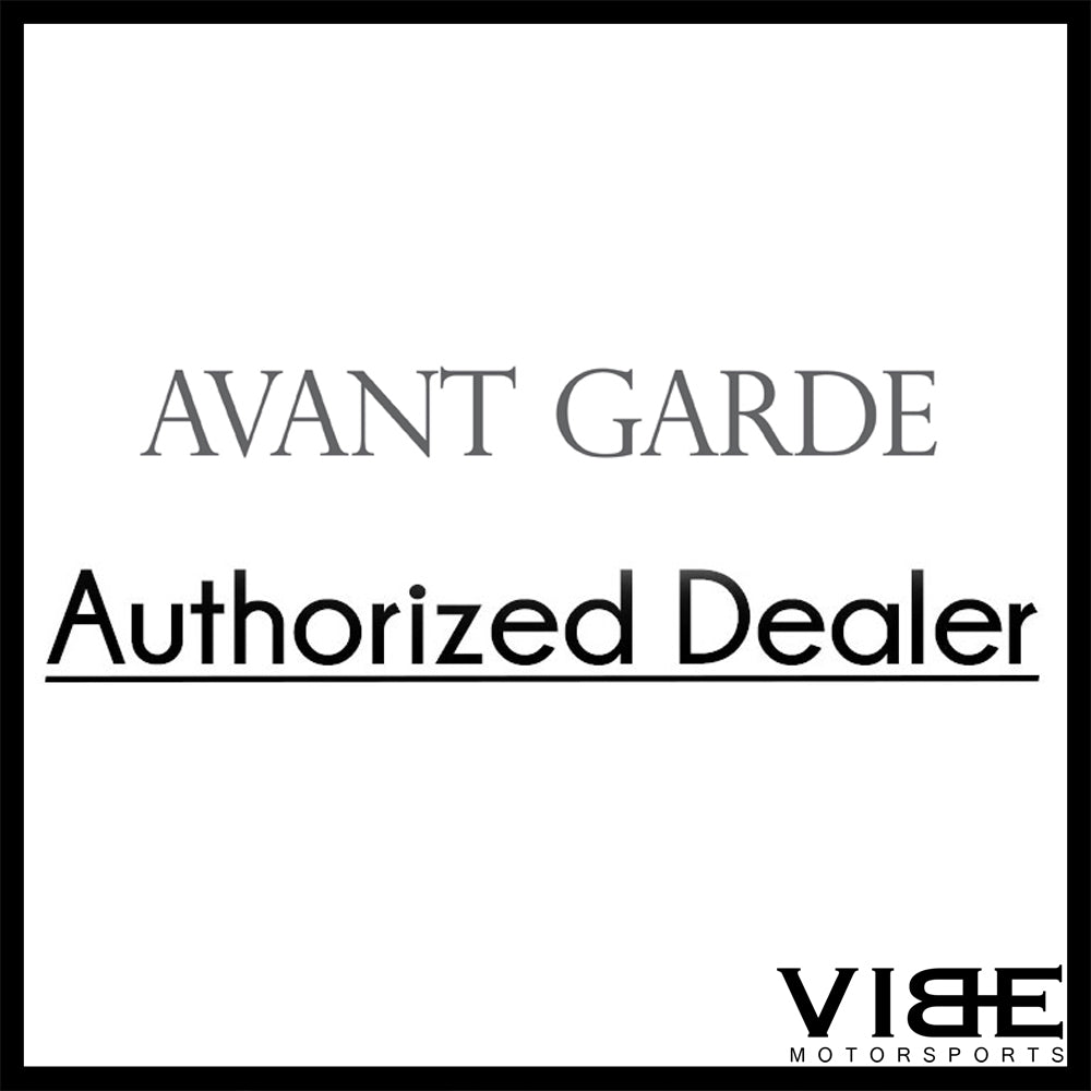 19/20" Avant Garde M520R Black 19x8.5 20x11 Wheels Rims Fits Chevy Corvette C8