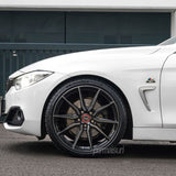 20" Vossen HF3 Black 20X8.5 20X10 1294 Concave Wheels Rims Fits BMW  G11 740 750