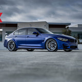 20" HRE FF21 Silver Forged Concave Wheels Rims Fits BMW G20 3 Series