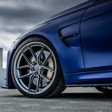 20" HRE FF21 Silver Forged Concave Wheels Rims Fits BMW G20 3 Series