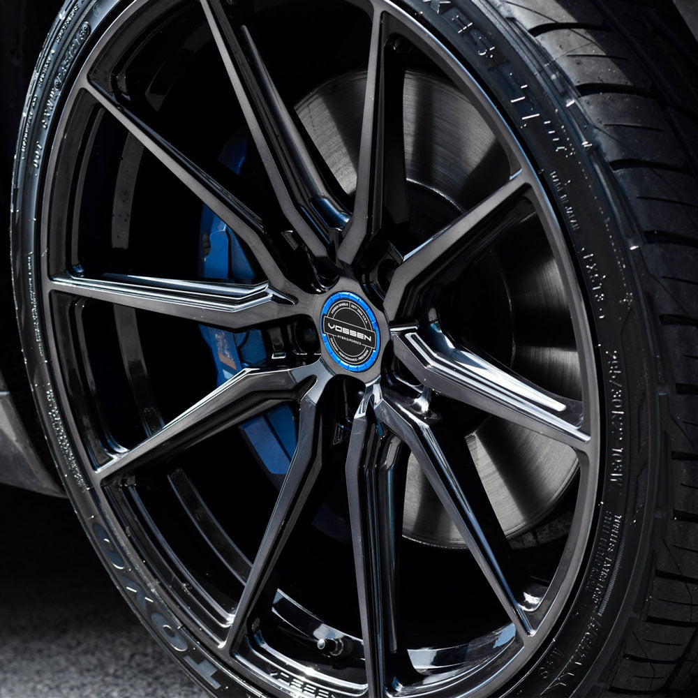 20" Vossen HF3 Black 20X8.5 20X10 1294 Concave Wheels Rims Fits BMW  G11 740 750