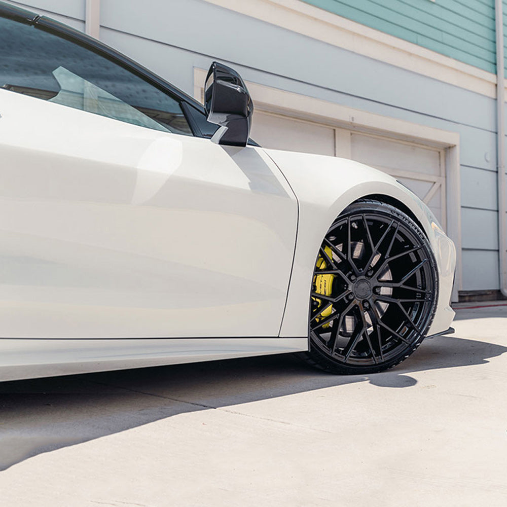 19/20" Avant Garde M520R Black 19x8.5 20x11 Wheels Rims Fits Chevy Corvette C8