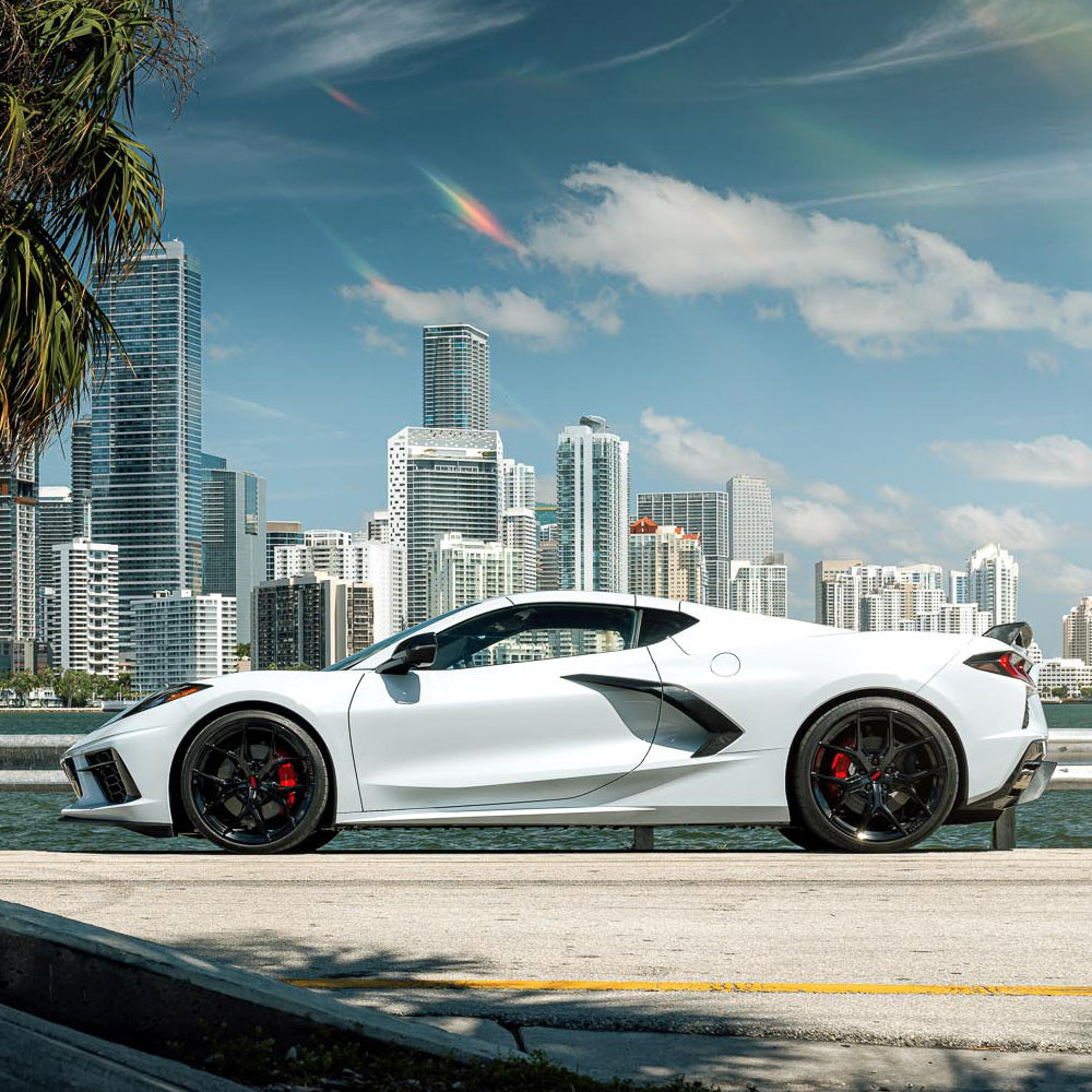 20/21" Vossen HF5 20x10 21x13 Concave Wheels Rims Fits Chevrolet Corvette C8 Z06 eRay