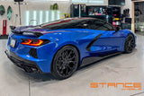 20/21" Stance SF10 Gloss Black 20x10 21x13 Wheels Rims Chevrolet Corvette C8 Z06 ERay