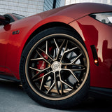19" Rohana RFC3 Black 19x8.5 19x9.5 Concave Wheels Rims Fits Tesla Model Y