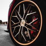 19" Rohana RFC3 Black 19x8.5 19x9.5 Concave Wheels Rims Fits Tesla Model Y