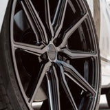 20" Vossen HF3 Black 20X8.5 20X10 1294 Concave Wheels Rims Fits BMW  G11 740 750