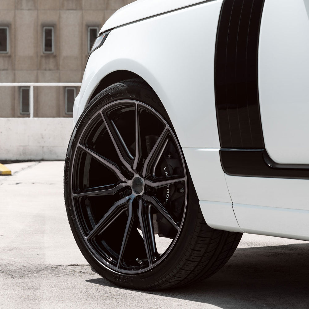 20" Vossen HF3 Black 20X8.5 20X10 1294 Concave Wheels Rims Fits BMW  G11 740 750
