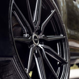 20" Vossen HF3 Black 20X8.5 20X10 1294 Concave Wheels Rims Fits BMW  G11 740 750