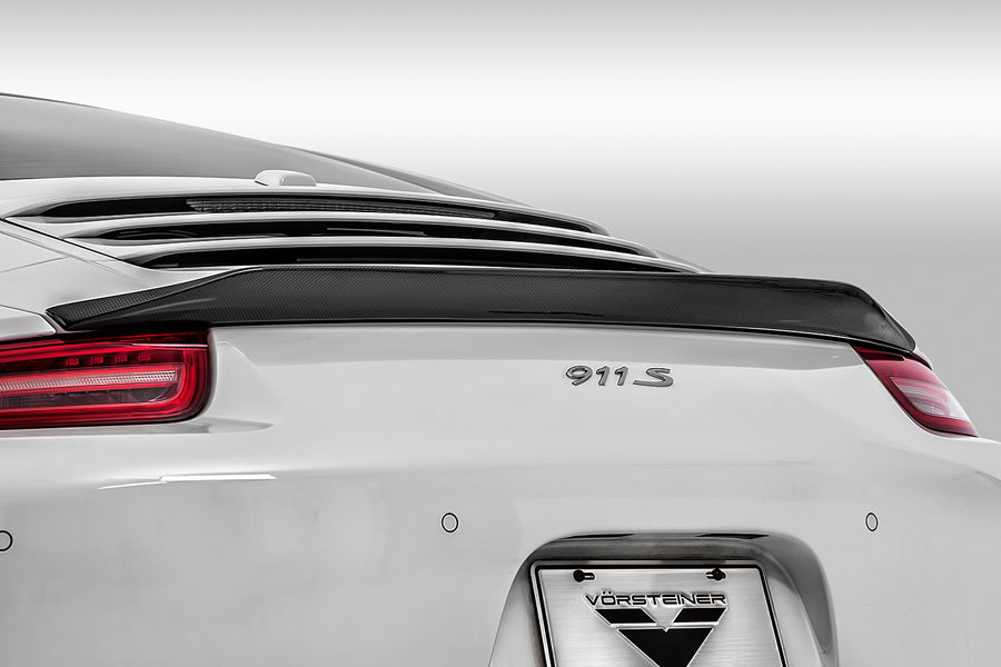 Vorsteiner V-GT Aero Deck Lid Spoiler Carbon Fiber Porsche 991 911 Carrera