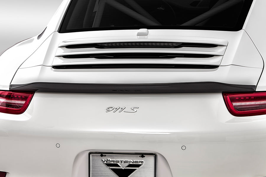 Vorsteiner V-GT Aero Deck Lid Spoiler Carbon Fiber Porsche 991 911 Carrera