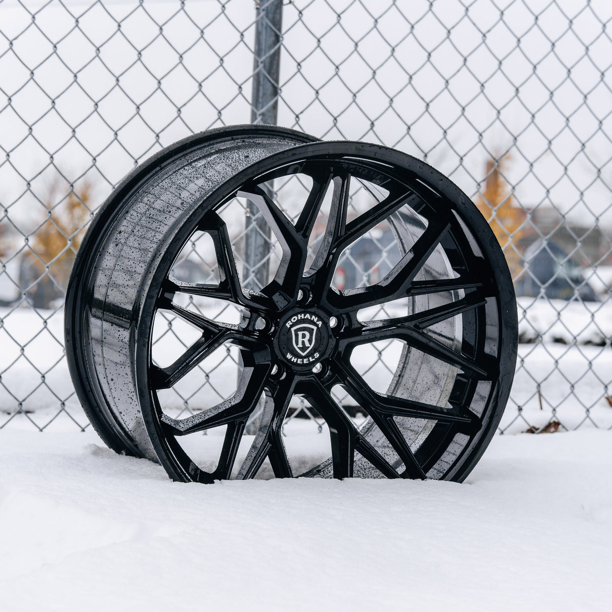 19" Rohana RFC3 Black 19x8.5 19x9.5 Concave Wheels Rims Fits Tesla Model Y