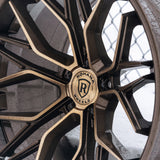 19" Rohana RFC3 Black 19x8.5 19x9.5 Concave Wheels Rims Fits Tesla Model Y