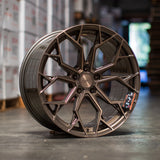 20/21" Stance SF10 Brushed Bronze 20x10 21x13 Wheels Rims Chevrolet Corvette C8 Z06 ERay