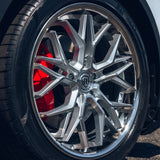 19" Rohana RFC3 Silver 19x8.5 19x9.5 Concave Wheels Rims Fits Tesla Model Y