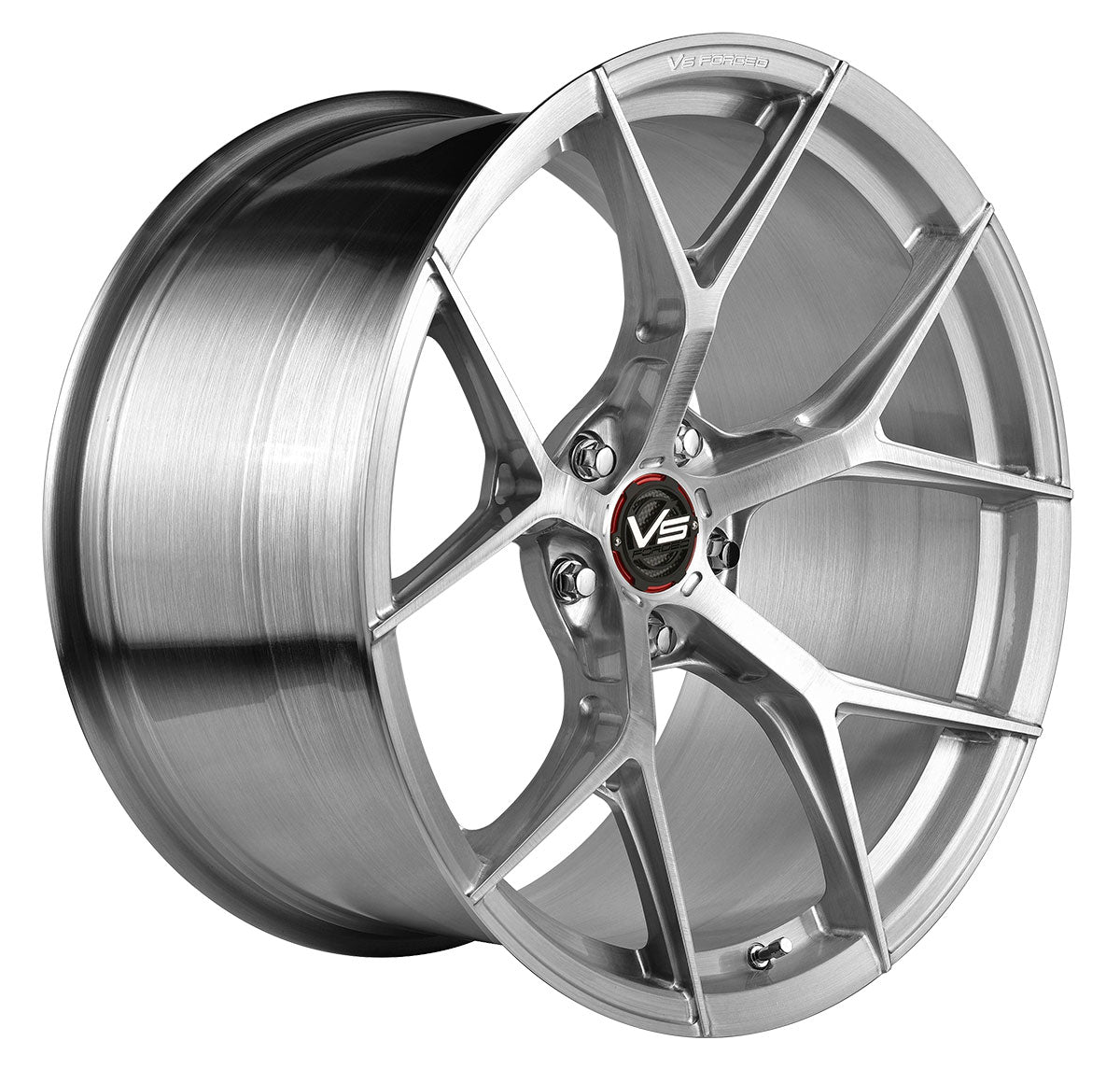 20/21" Vertini Forged VF02 Silver 20x9 21x12 Wheels Rims Fits Chevy Corvette C8