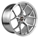 20/21" Vertini Forged VF02 Silver 20x9 21x12 Wheels Rims Fits Chevy Corvette C8