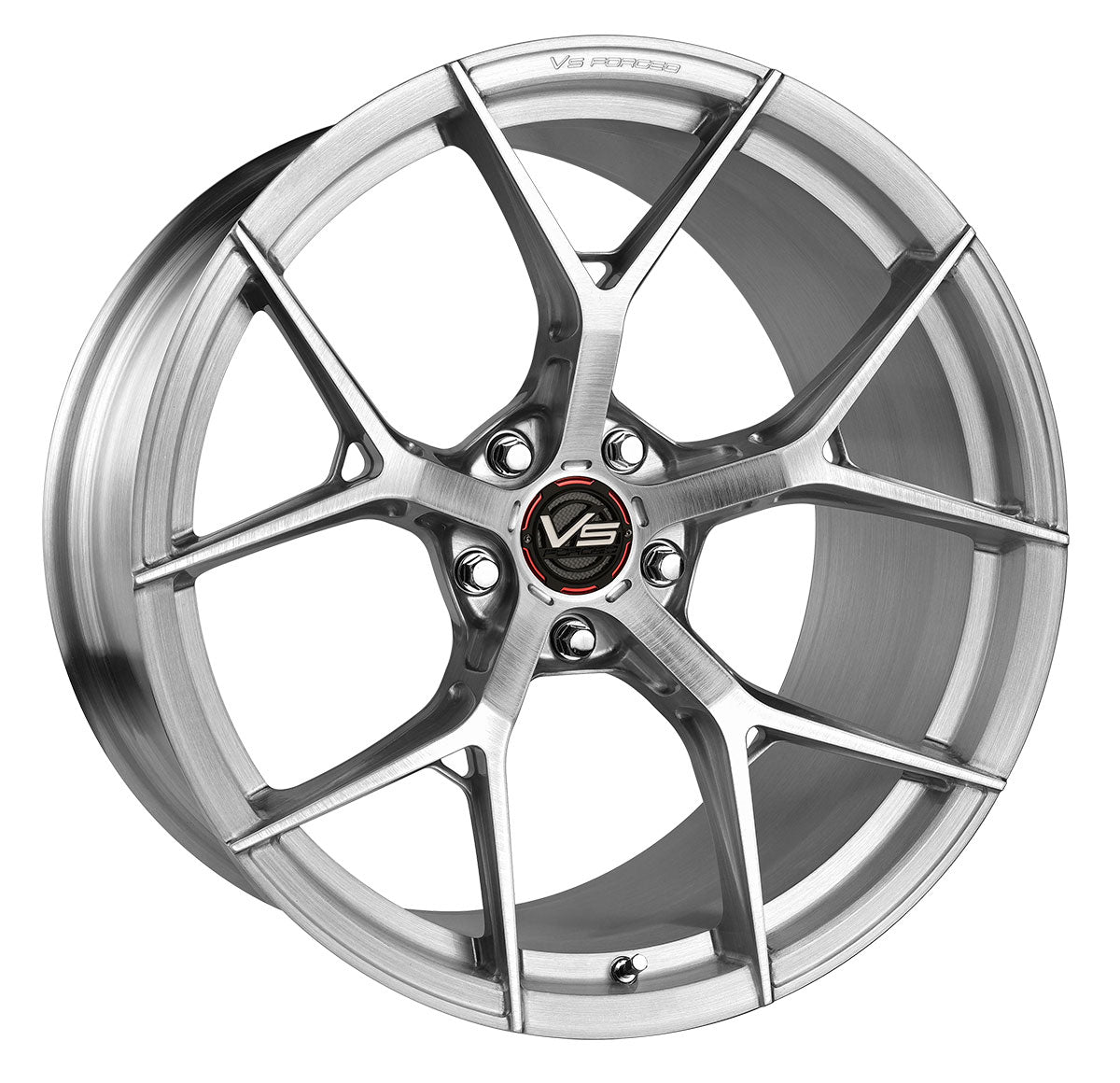 20/21" Vertini Forged VF02 Silver 20x9 21x12 Wheels Rims Fits Chevy Corvette C8
