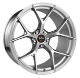 20/21" Vertini Forged VF02 Silver 20x9 21x12 Wheels Rims Fits Chevy Corvette C8
