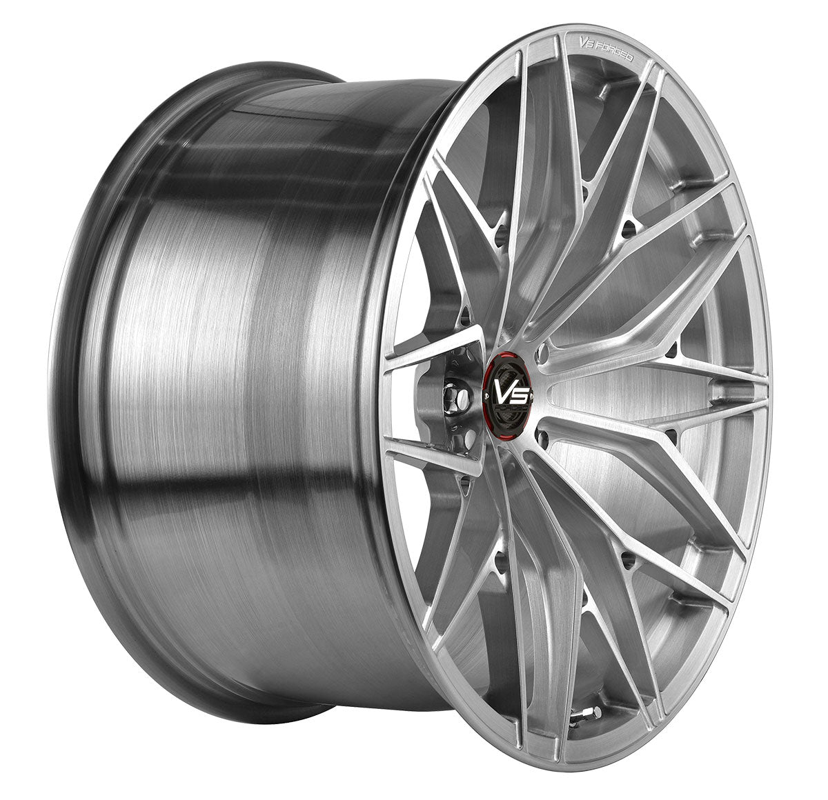 20/21" Vertini Forged VF03 Silver 20x9 21x12 Wheels Rims Fits Chevy Corvette C8