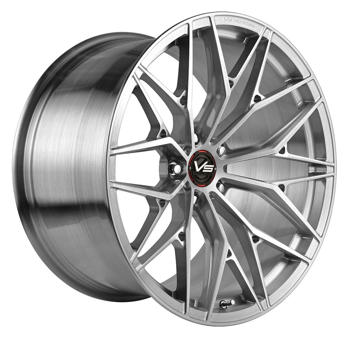 20/21" Vertini Forged VF03 Silver 20x9 21x12 Wheels Rims Fits Chevy Corvette C8
