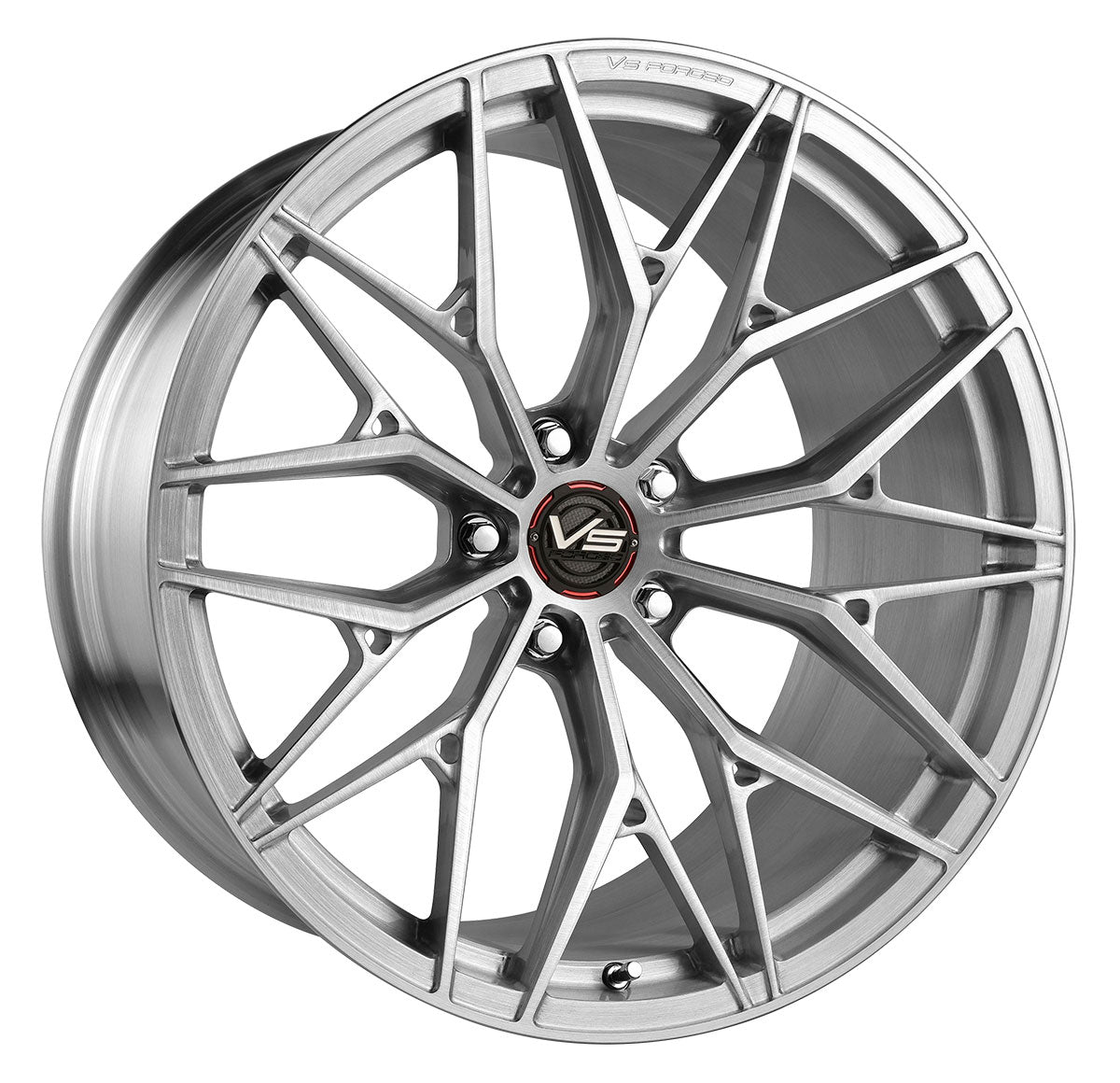 20/21" Vertini Forged VF03 Silver 20x9 21x12 Wheels Rims Fits Chevy Corvette C8