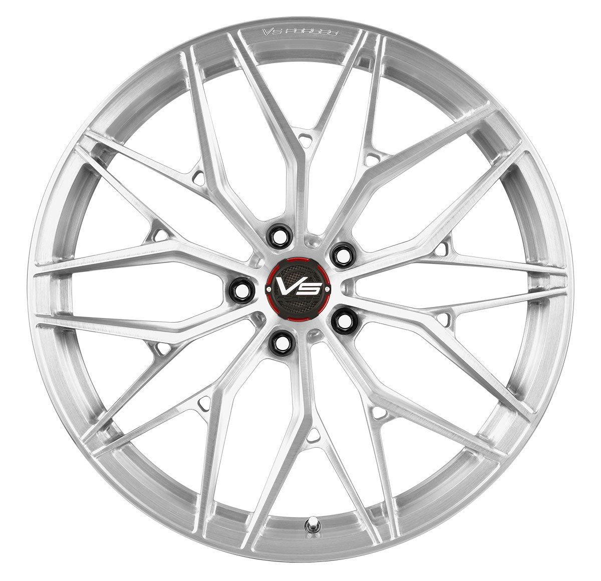 20/21" Vertini Forged VF03 Silver 20x9 21x12 Wheels Rims Fits Chevy Corvette C8