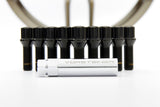 Vorsteiner 14x1.5 30mm Black Spline Lug Bolts with Key