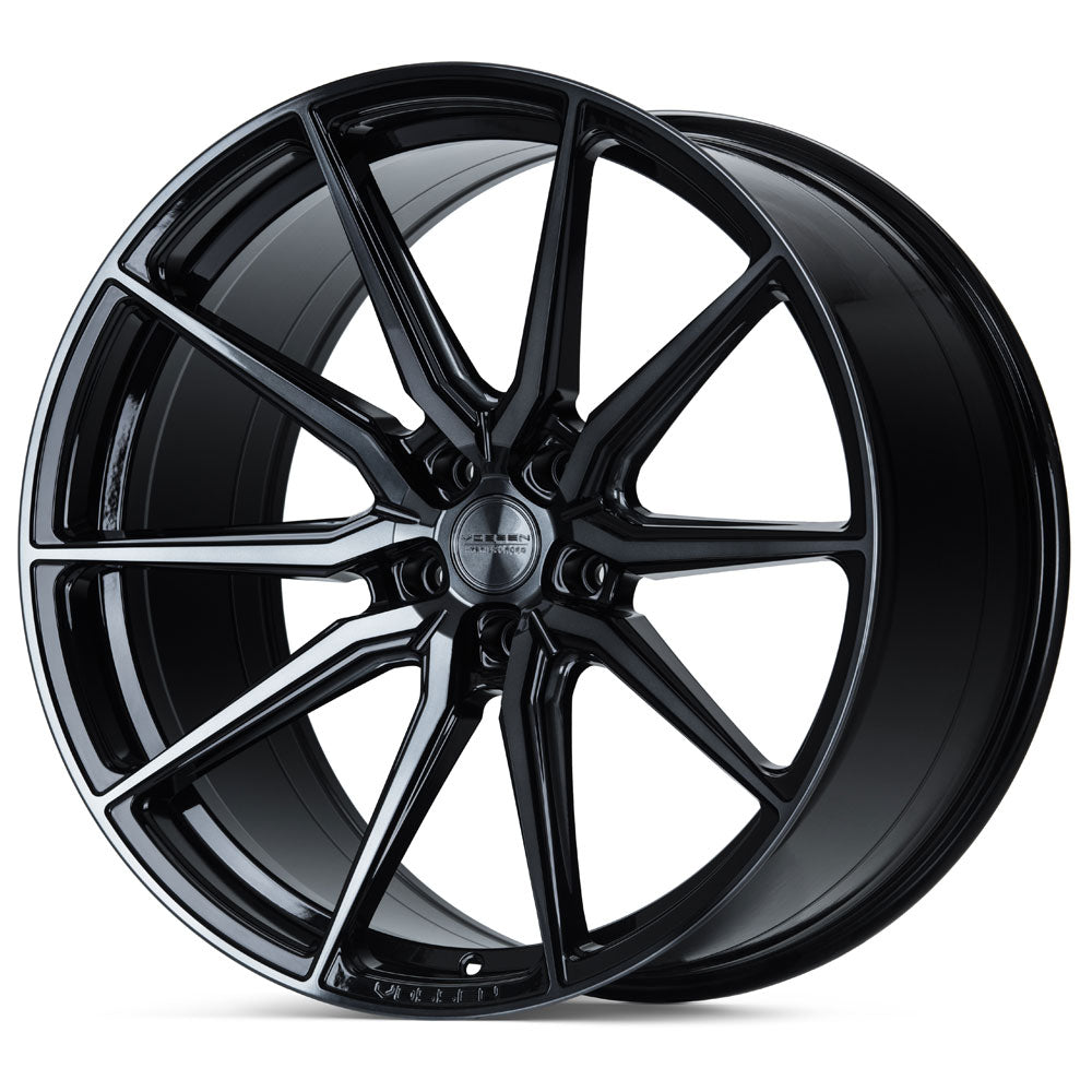 20" Vossen HF3 Black 20X8.5 20X10 1294 Concave Wheels Rims Fits BMW  G11 740 750