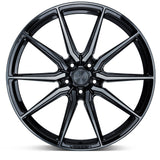20" Vossen HF3 Black 20X8.5 20X10 1294 Concave Wheels Rims Fits BMW  G11 740 750