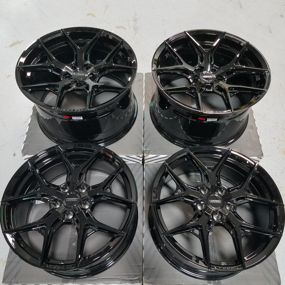 20/21" Vossen HF5 20x10 21x13 Concave Wheels Rims Fits Chevrolet Corvette C8 Z06 eRay