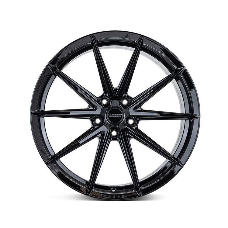 20/21" Vossen HFX-2 Black 20x9 21x12 Concave Wheels Rims Fits Chevy Corvette C8