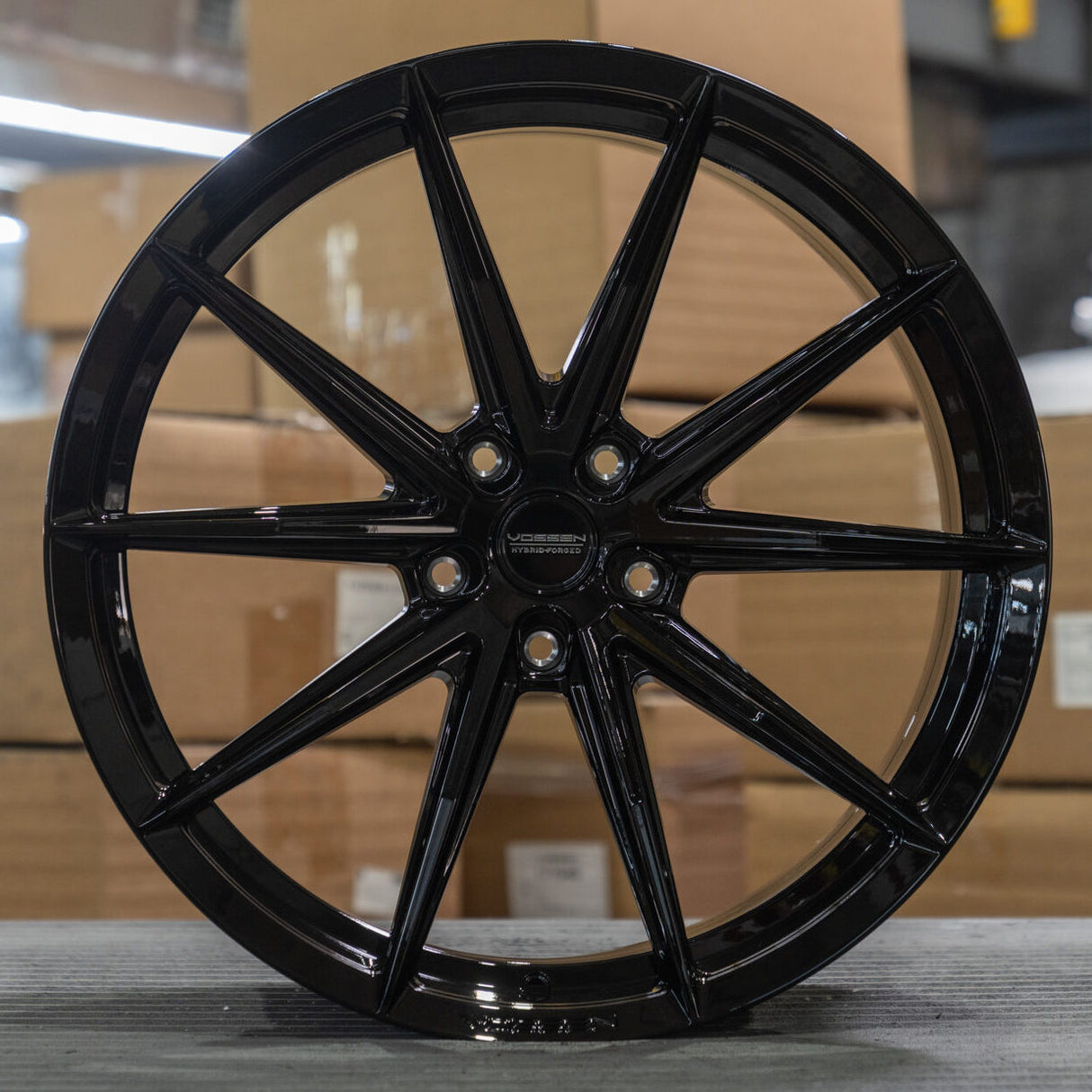 20/21" Vossen HFX-2 Black 20x9 21x12 Concave Wheels Rims Fits Chevy Corvette C8