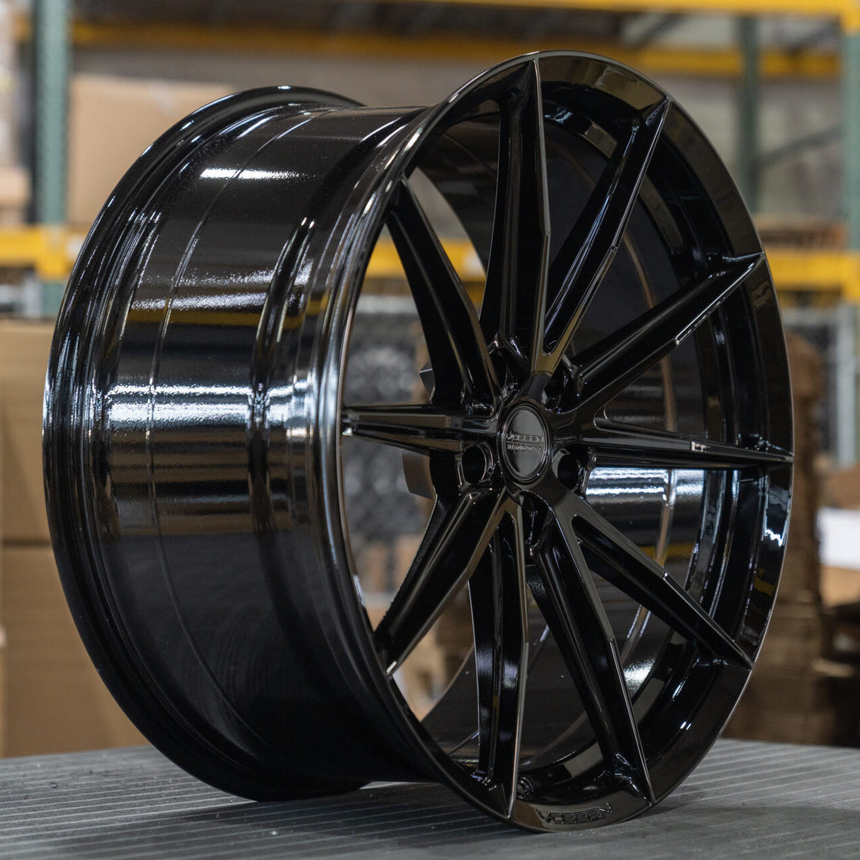 20/21" Vossen HFX-2 Black 20x9 21x12 Concave Wheels Rims Fits Chevy Corvette C8